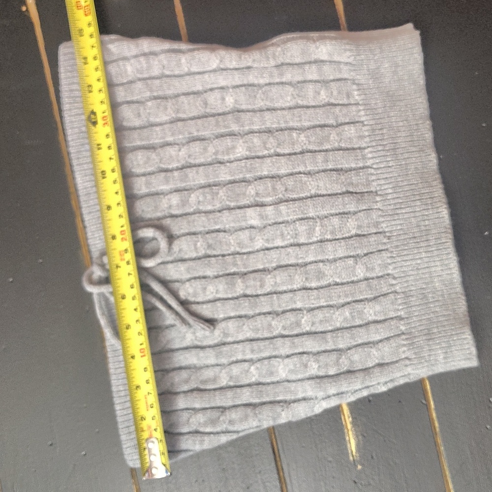 Gray Cable Knit Tube Top HONEY 🍯 🍯 🍯 MANGO 🥭🥭🥭🥭🥭 - Picture 12 of 13